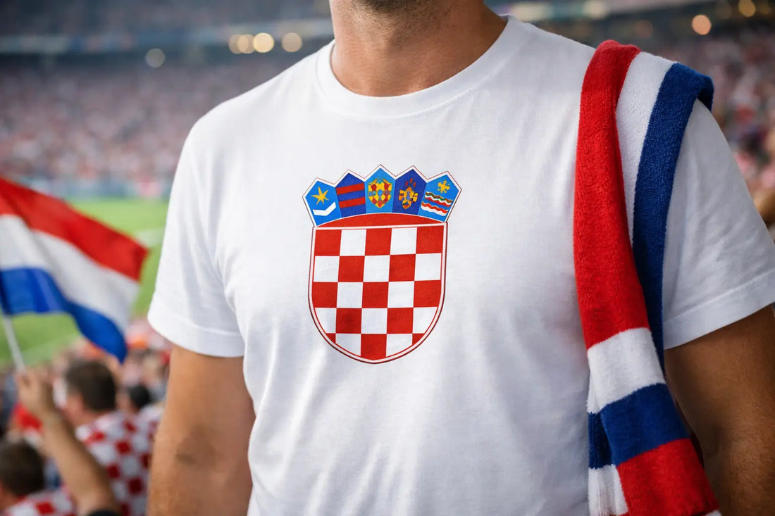 Majica s hrvatskim grbom za svaku tribinu
