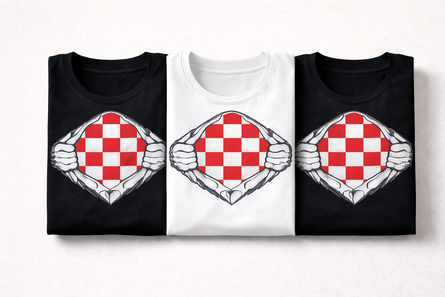 Kroatien im Herzen – 3 T-Shirts Bundle
