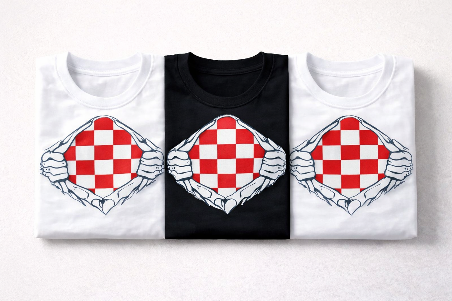 Kroatien im Herzen – 3 T-Shirts Bundle