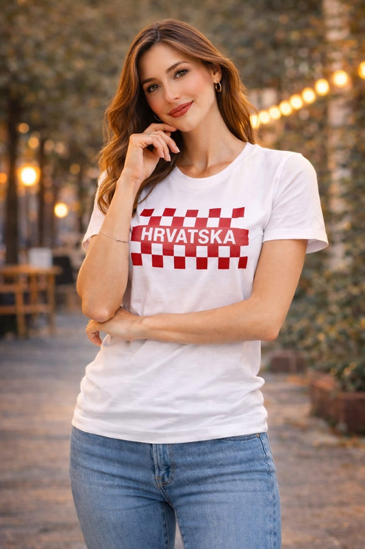 Ženska Majica Kockice